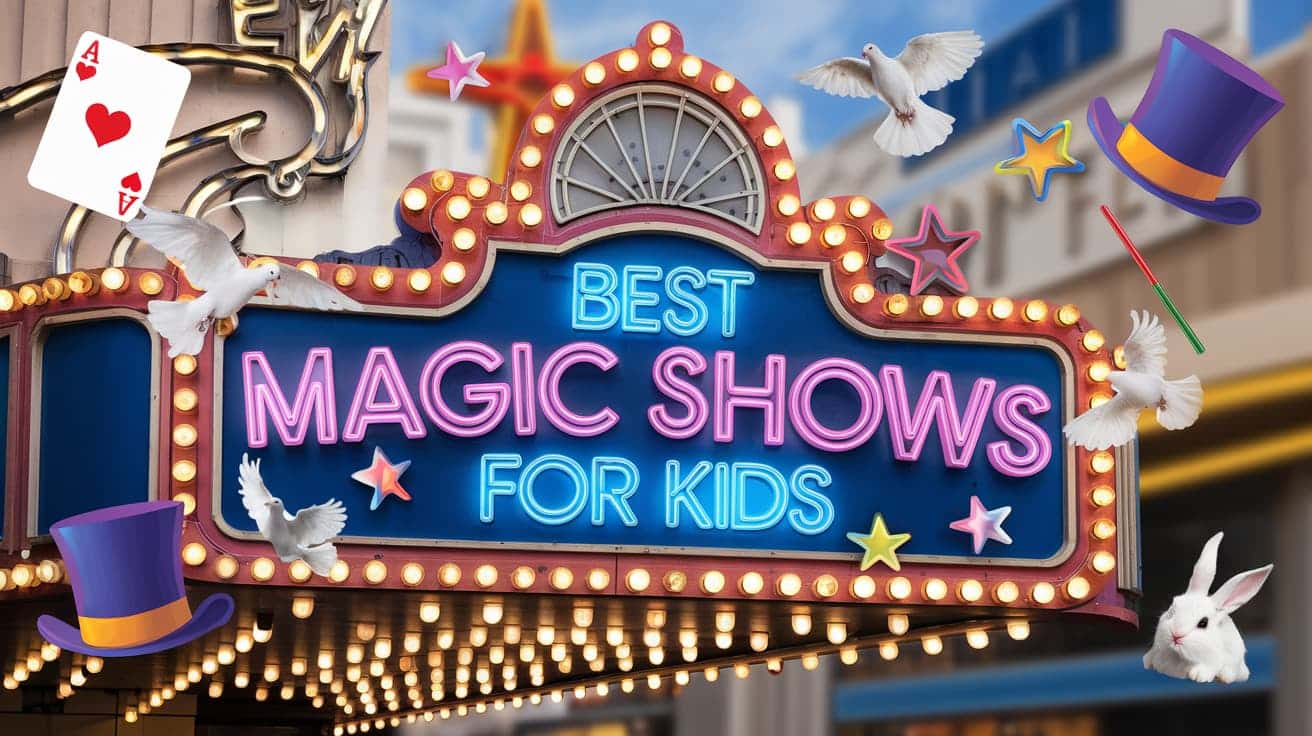 BEST MAGIC SHOWS FOR KIDS IN LAS VEGAS IN 2025