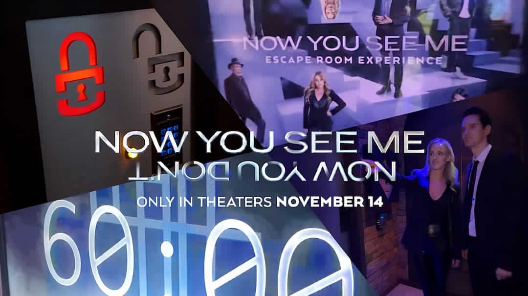 NOW YOU SEE ME ESCAPOLOGY ESCAPE ROOM LAS VEGAS