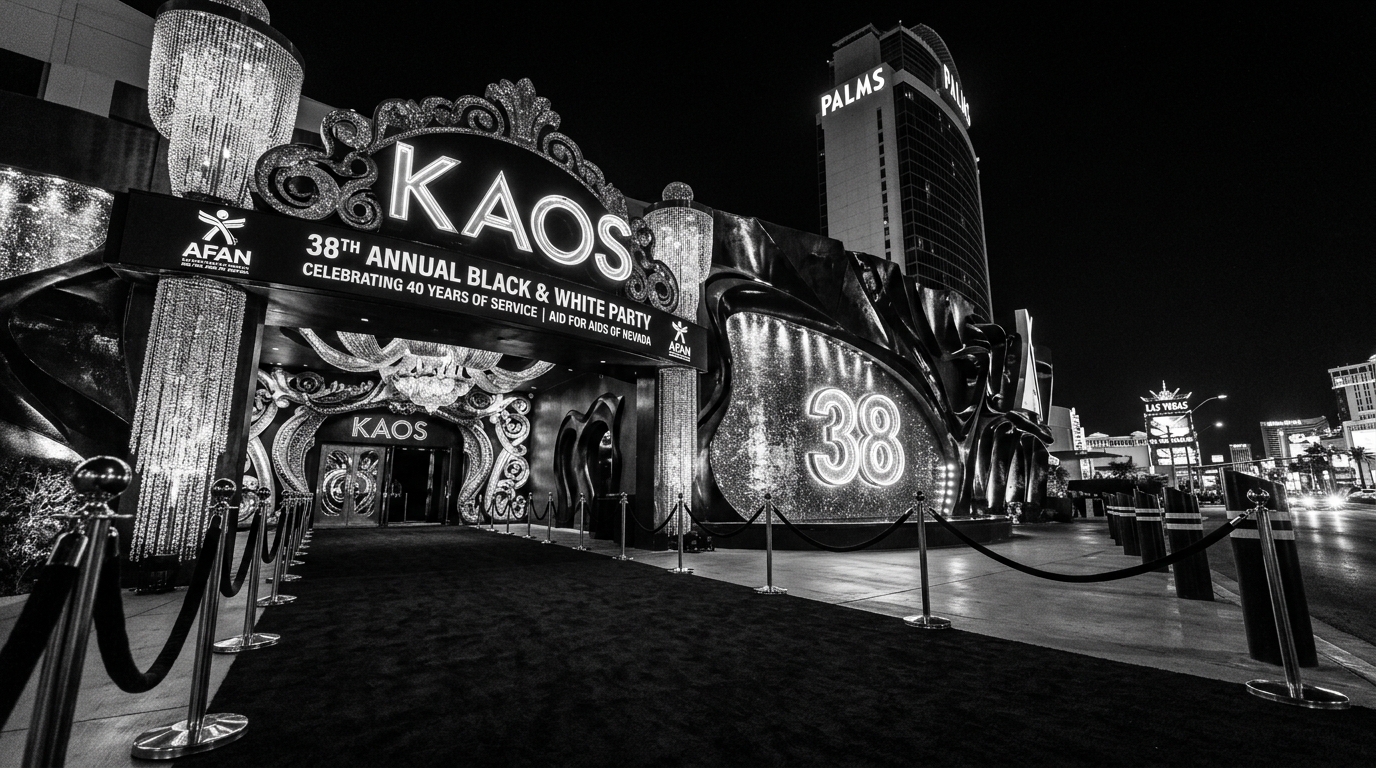 AFAN's Black & White Party: Vegas' Most Glamorous Charity Night