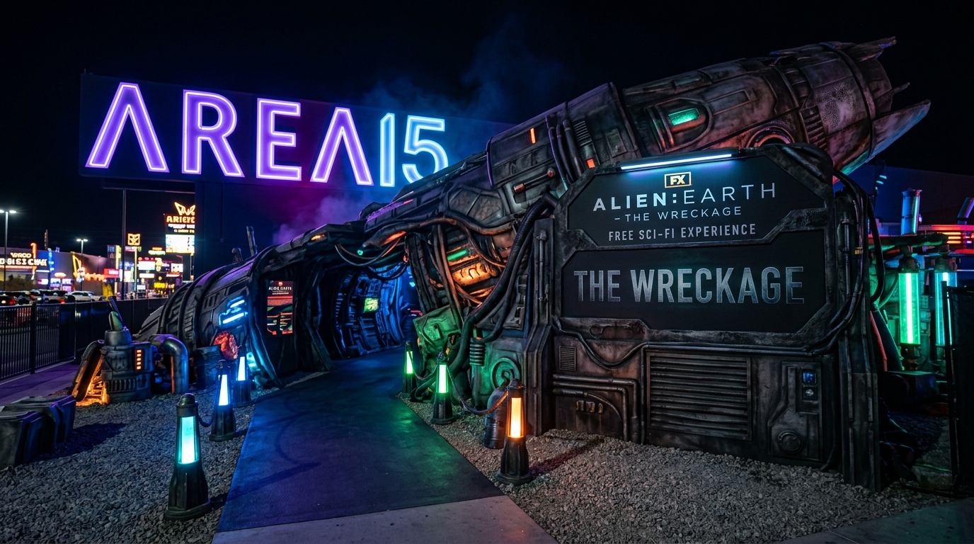 Alien: Earth - The Wreckage: Free Sci-Fi Experience at AREA15