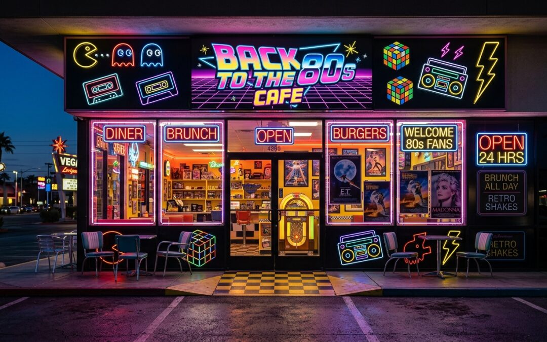 Back to the 80s Cafe: Vegas’ Most Nostalgic Diner Experience