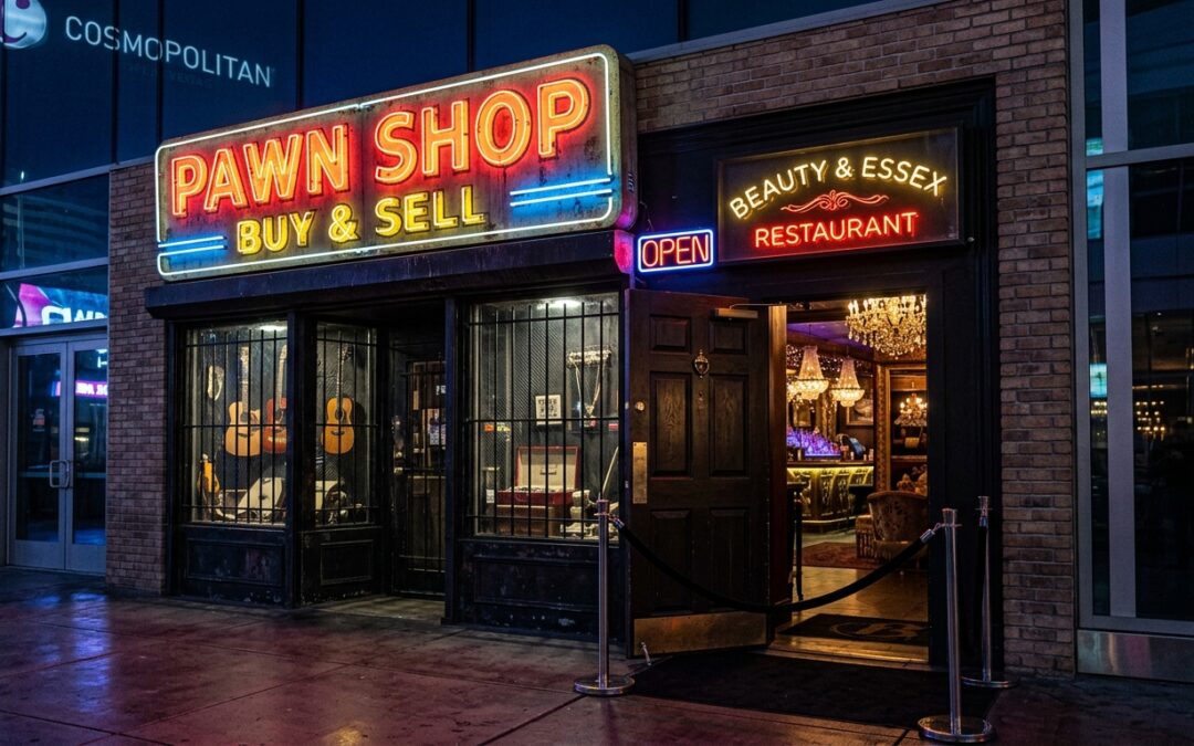 Beauty & Essex: The Pawn Shop Hiding a Glamorous Restaurant