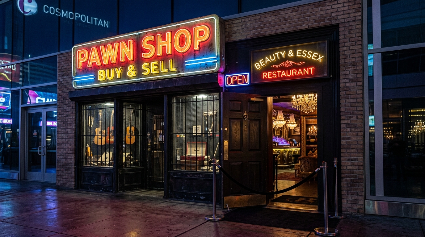 Beauty & Essex: The Pawn Shop Hiding a Glamorous Restaurant
