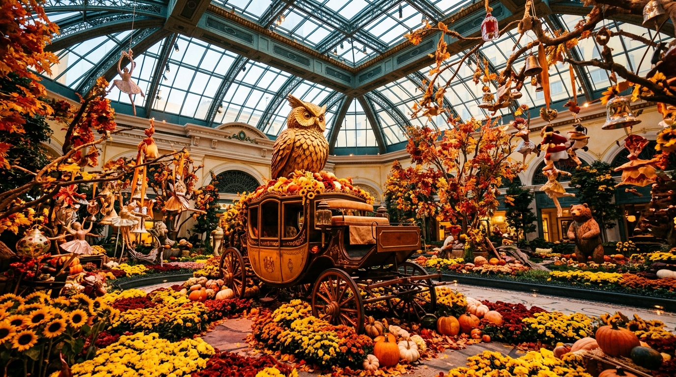 Bellagio Conservatory Harvest Display: A Free Must-See Spectacle