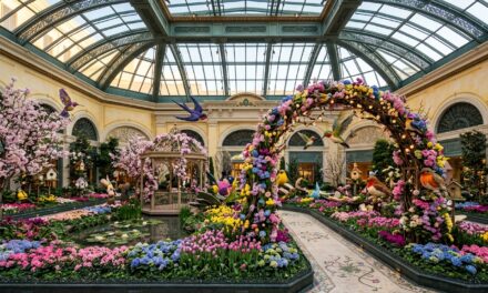 Bellagio Conservatory’s Spring Display: Birds, Blooms & Magic