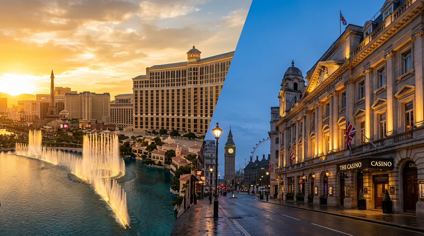 Bellagio vs British Casinos: A Tale of Two Gambling Worlds