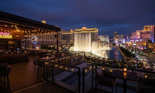 Bottled Blonde: The Strip’s Best Bellagio Fountain Views