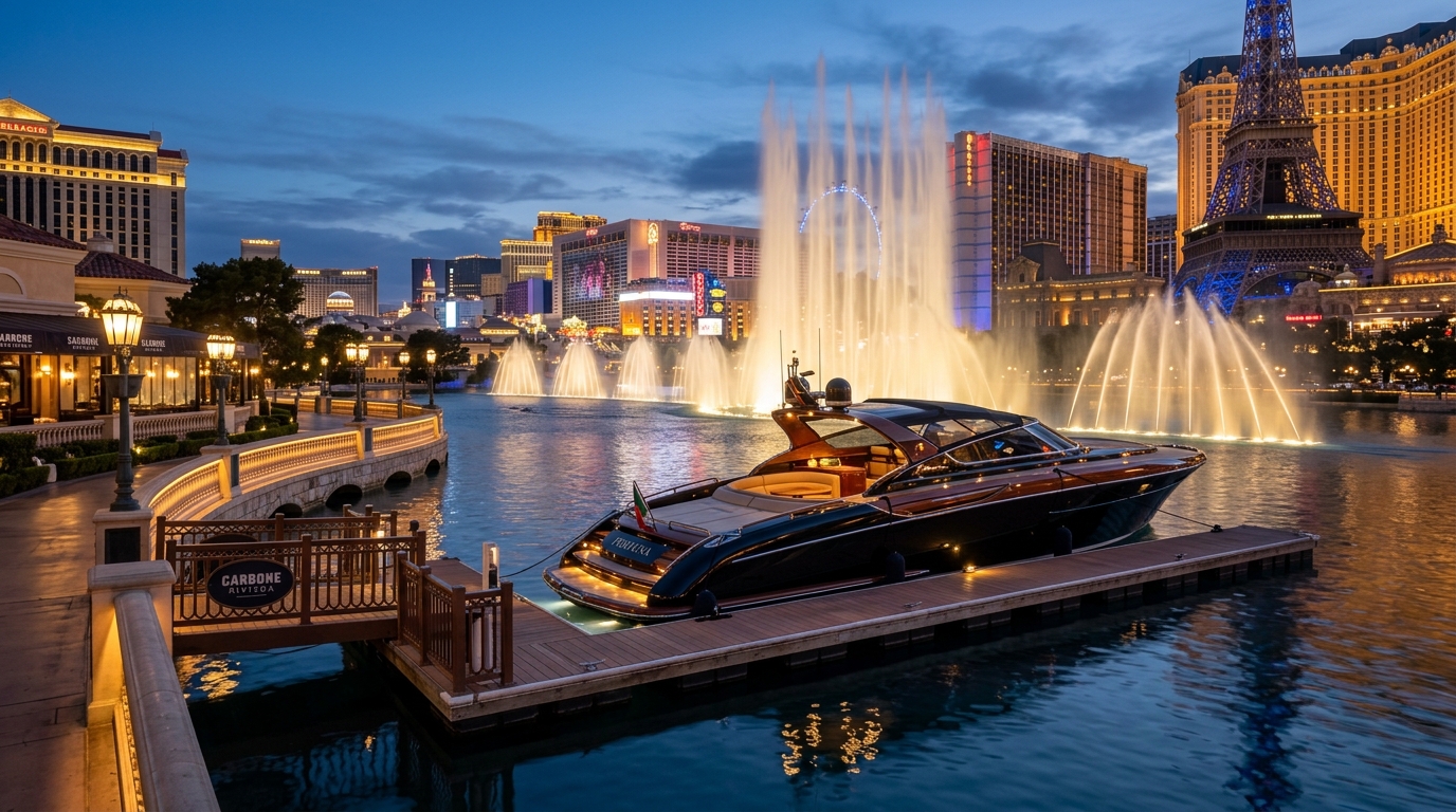 Carbone Riviera: Italian Coastal Dining Meets Bellagio's Fountains