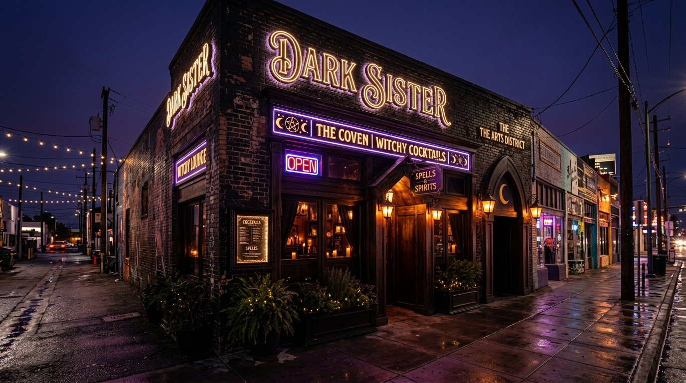 Dark Sister: The Witchy Cocktail Lounge Casting Spells in the Arts District