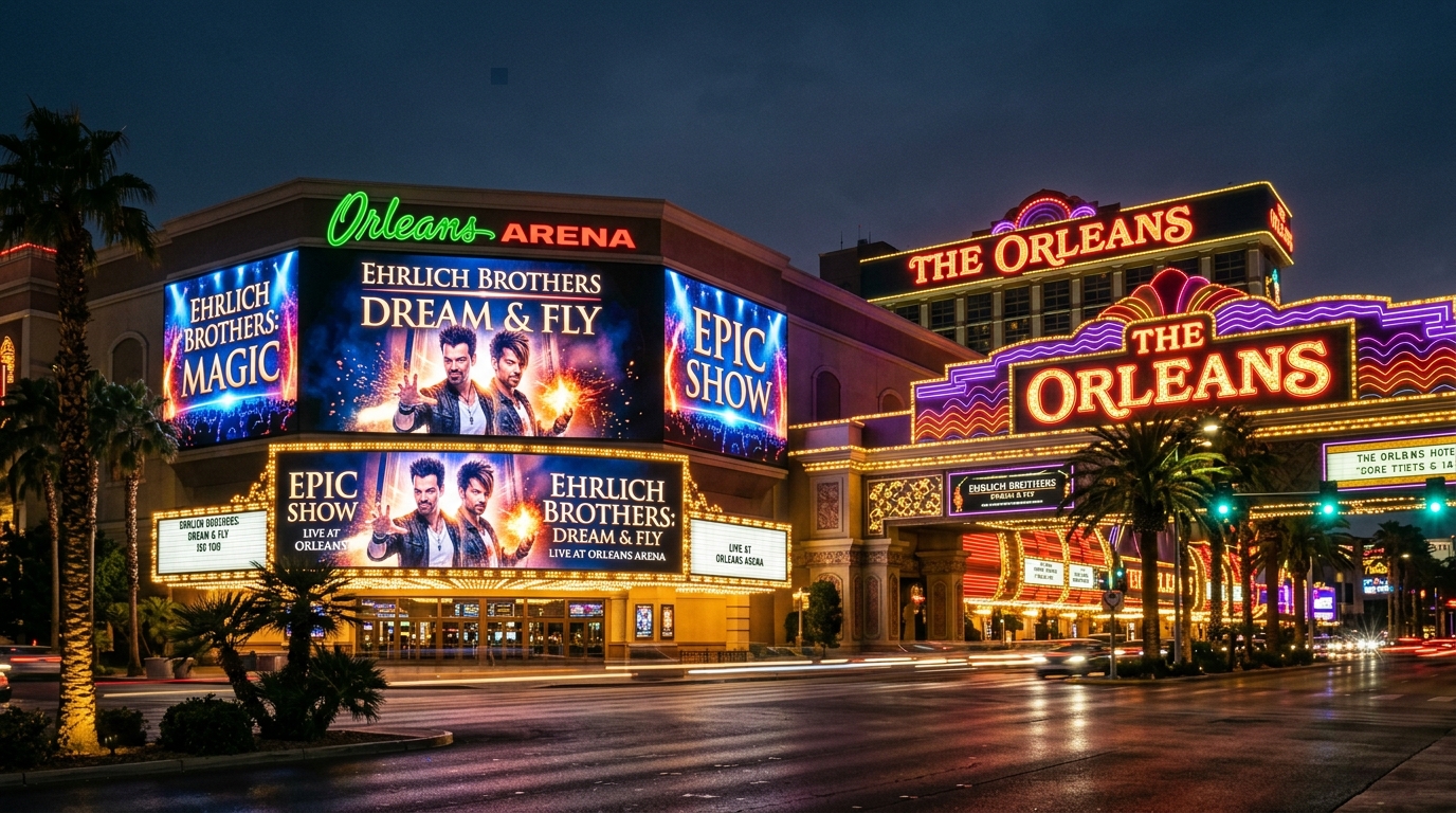 Ehrlich Brothers Bring Epic Magic to Orleans Arena