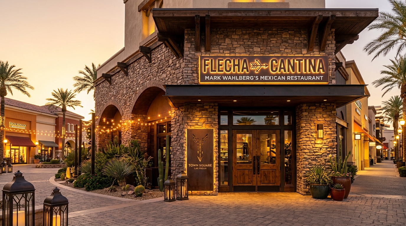 Flecha Cantina: Mark Wahlberg's Mexican Restaurant Hits Town Square