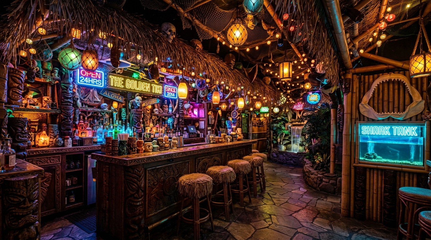 Golden Tiki: Inside Vegas' Most Bizarre 24-Hour Tiki Bar