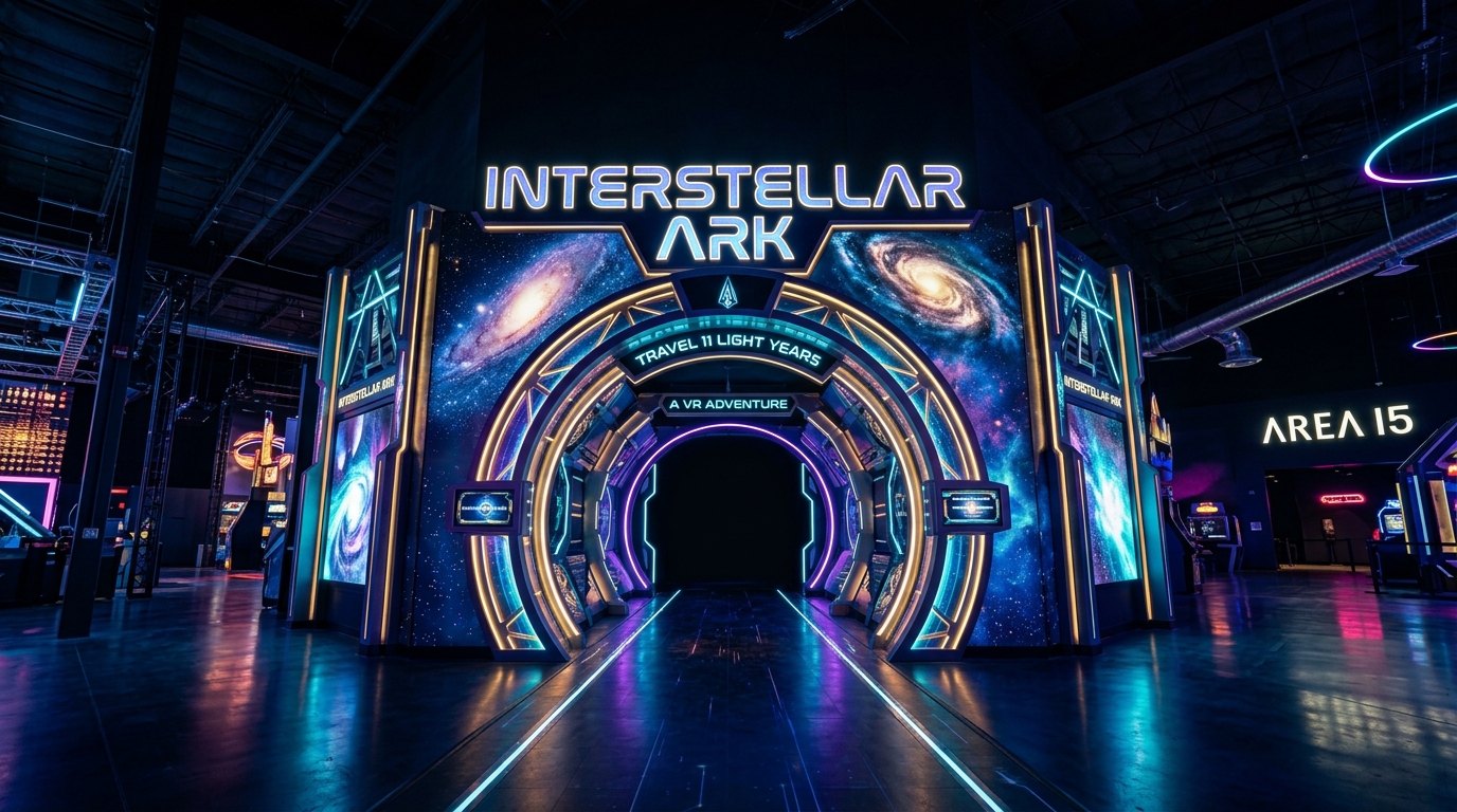 Interstellar Arc at Area 15: Vegas' Most Mind-Blowing VR Experience