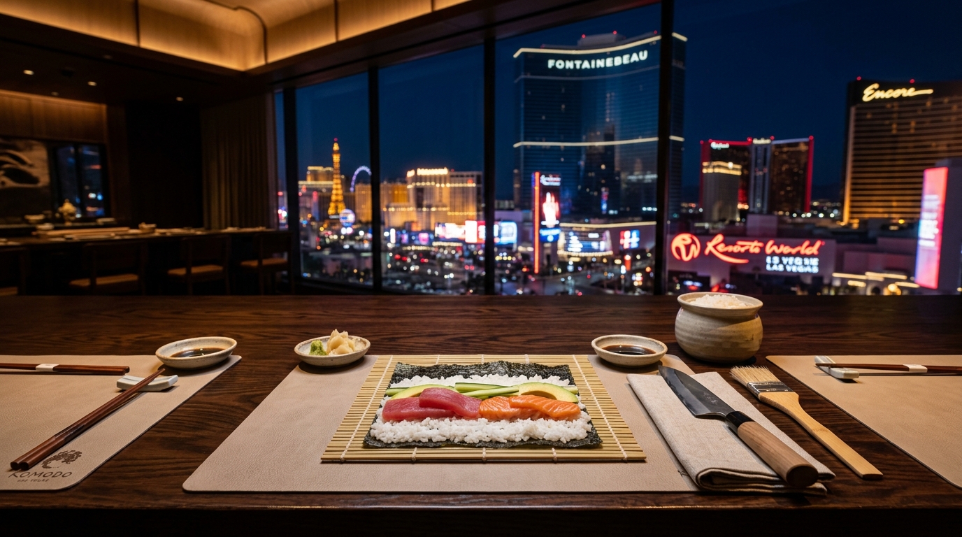 Komodo's Art of Sushi Class: A Hands-On Date Night at Fontainebleau