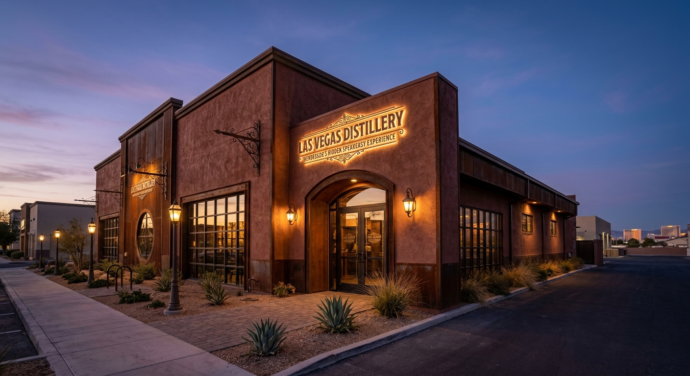 Las Vegas Distillery: Henderson's Hidden Speakeasy Experience