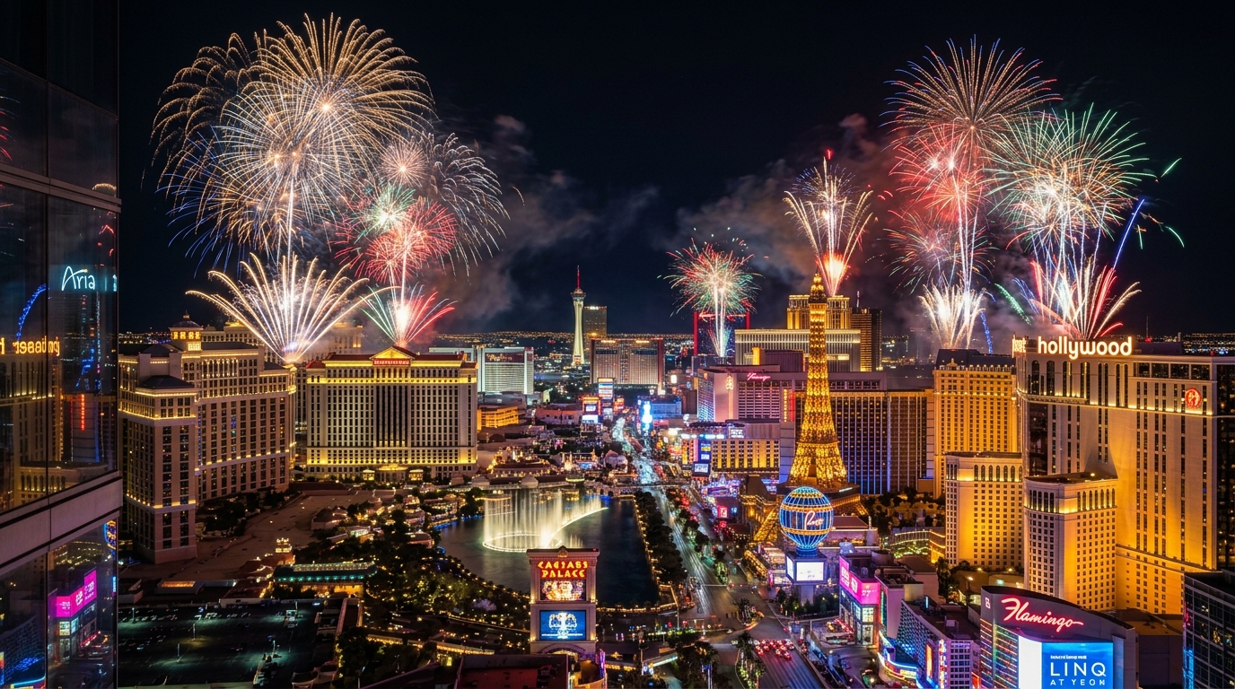 New Year's Eve 2024: The Ultimate Vegas Fireworks Guide