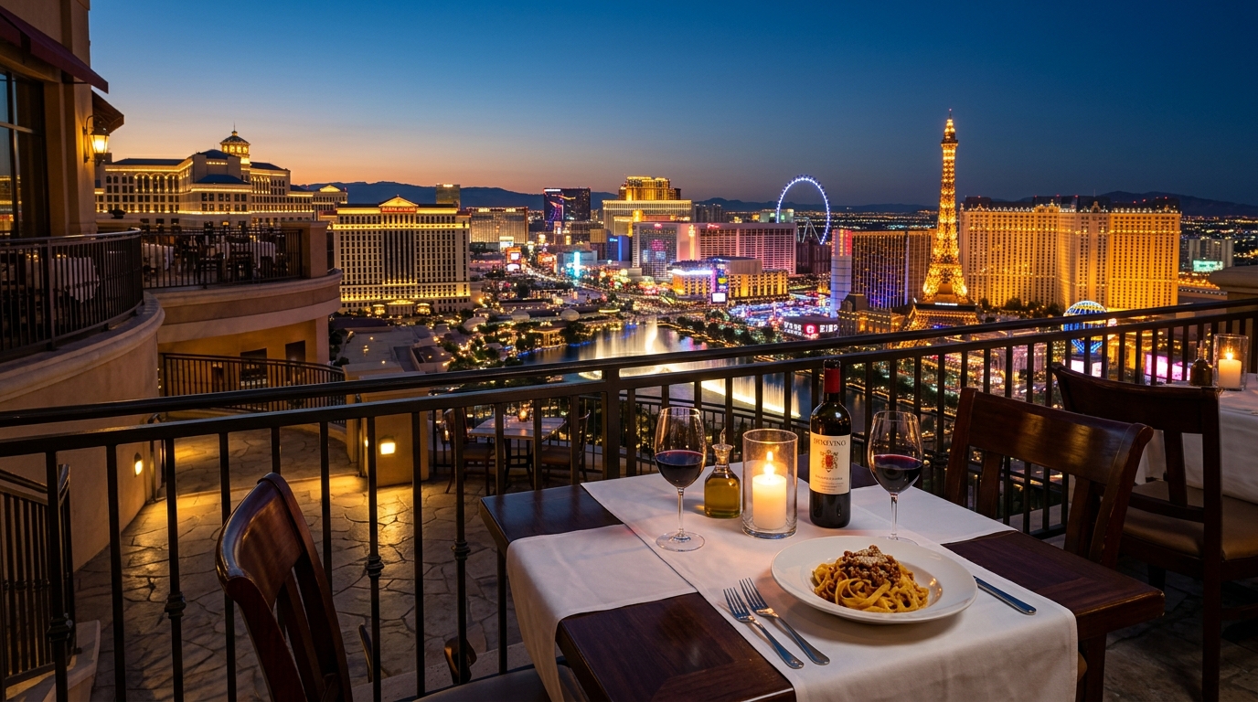 Panevino Italian Grill: Vegas' Best-Kept Secret Strip Views