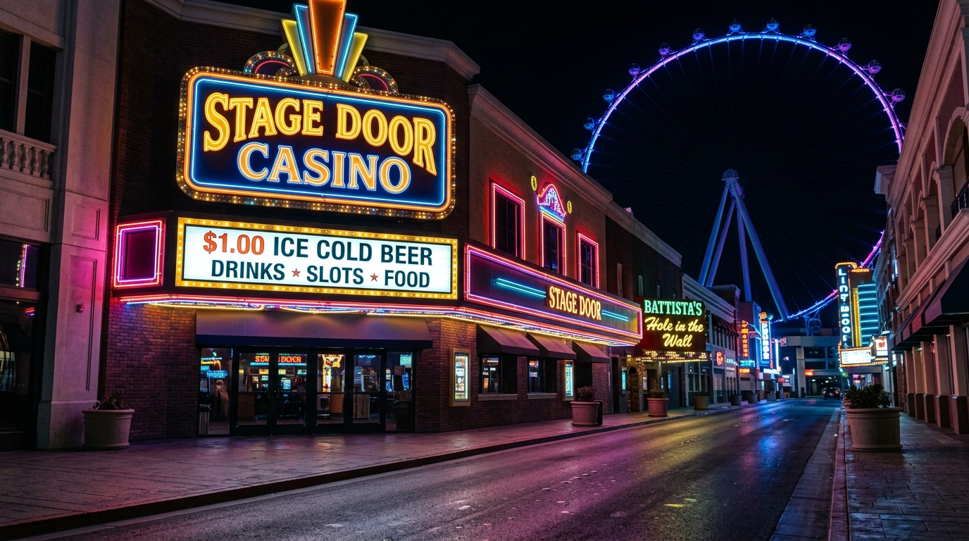 Stage Door Casino: Where to Find $1 Beers in Las Vegas