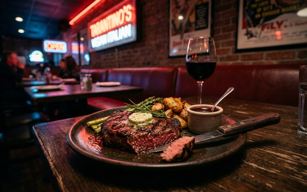 Tarantino’s Vegan Italian: Plant-Based Steak That Fools Meat Lovers