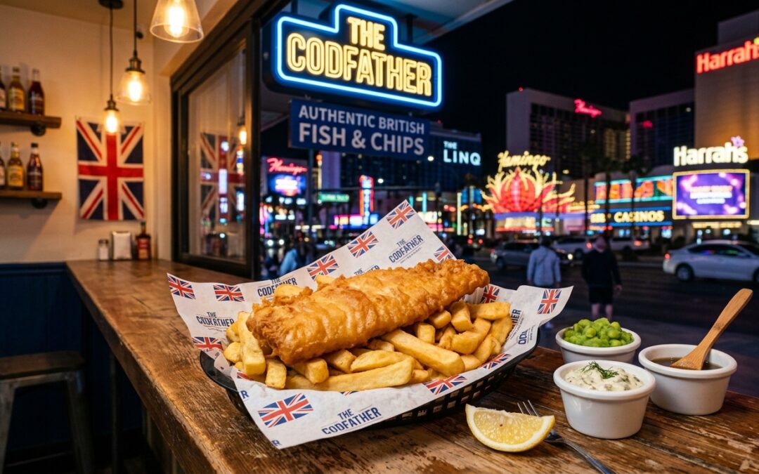 The Codfather: Authentic British Fish and Chips Near the Strip