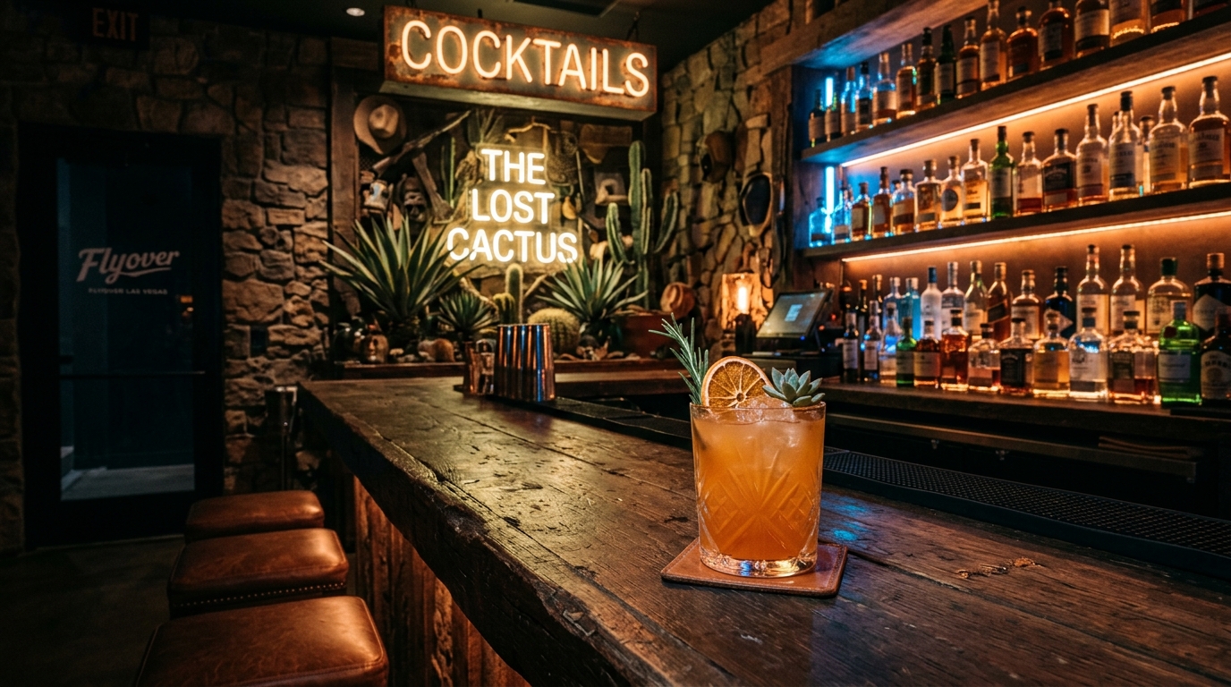 The Lost Cactus: A Hidden Bar Inside Flyover Las Vegas