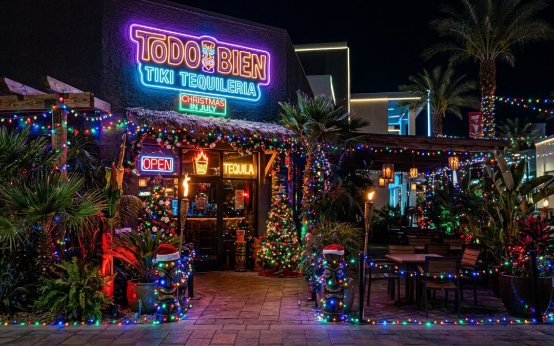 Todo Bien Tiki Tequileria: Christmas in July at The Uncommons